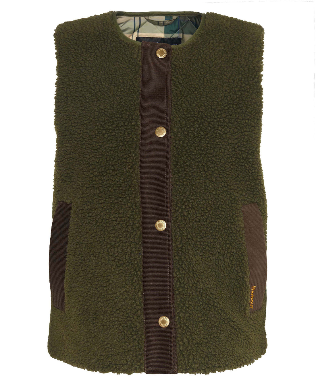 Dulsie Liner Gilet - Olive/Ancient