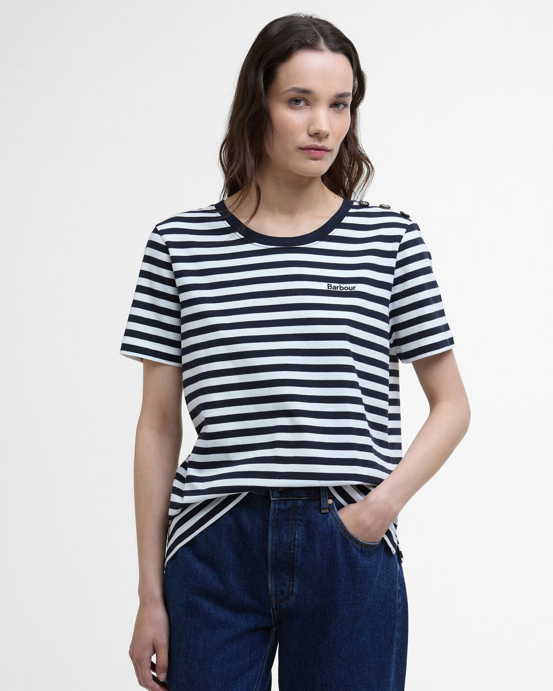 Ferryside Top - Navy