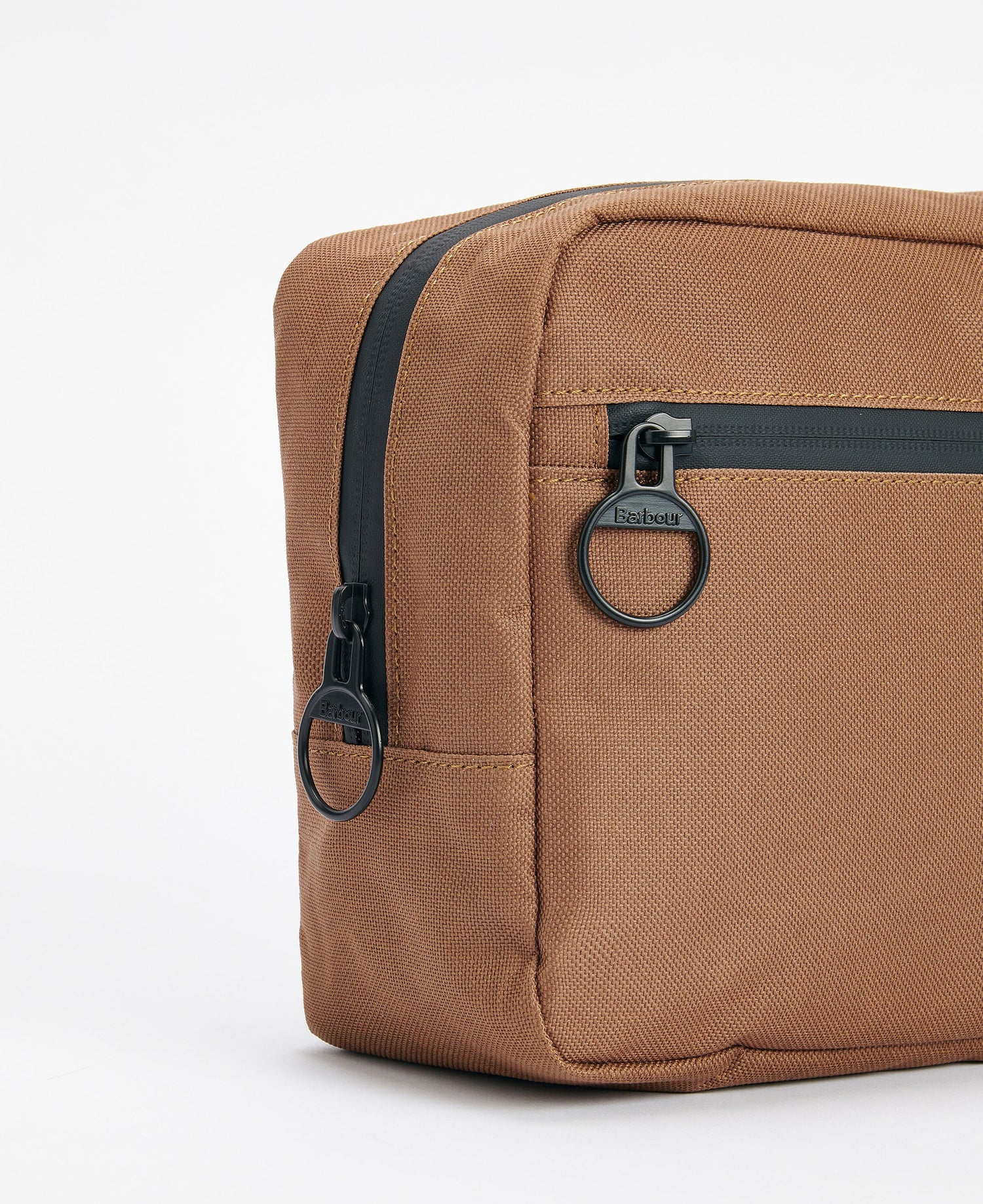 Field Canvas Washbag - Tan/Black