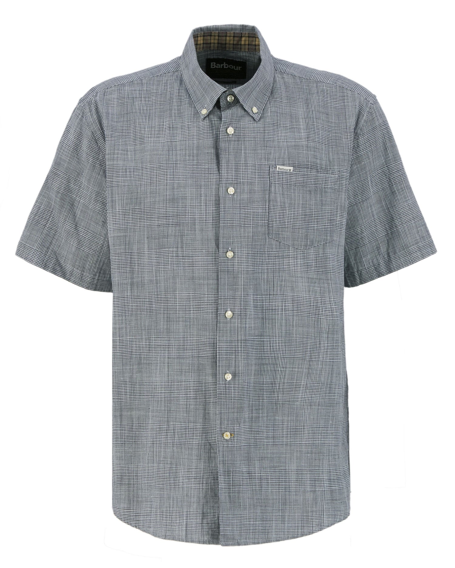 Fleming Linen Blend Regular Shirt - Navy