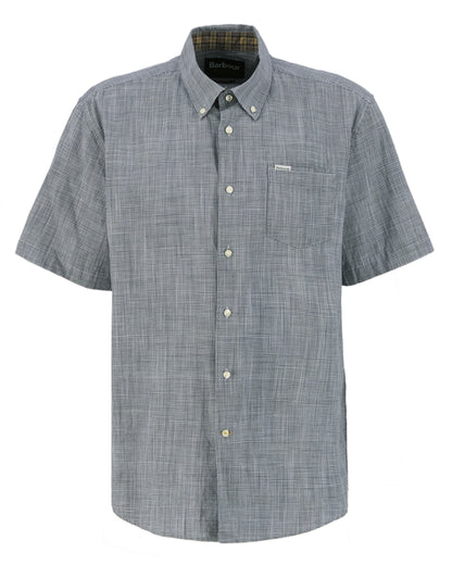 Fleming Linen Blend Regular Shirt - Navy