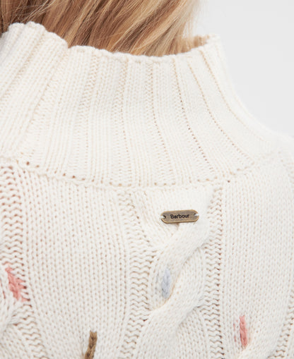 Fleur Knitted Jumper - Ecru