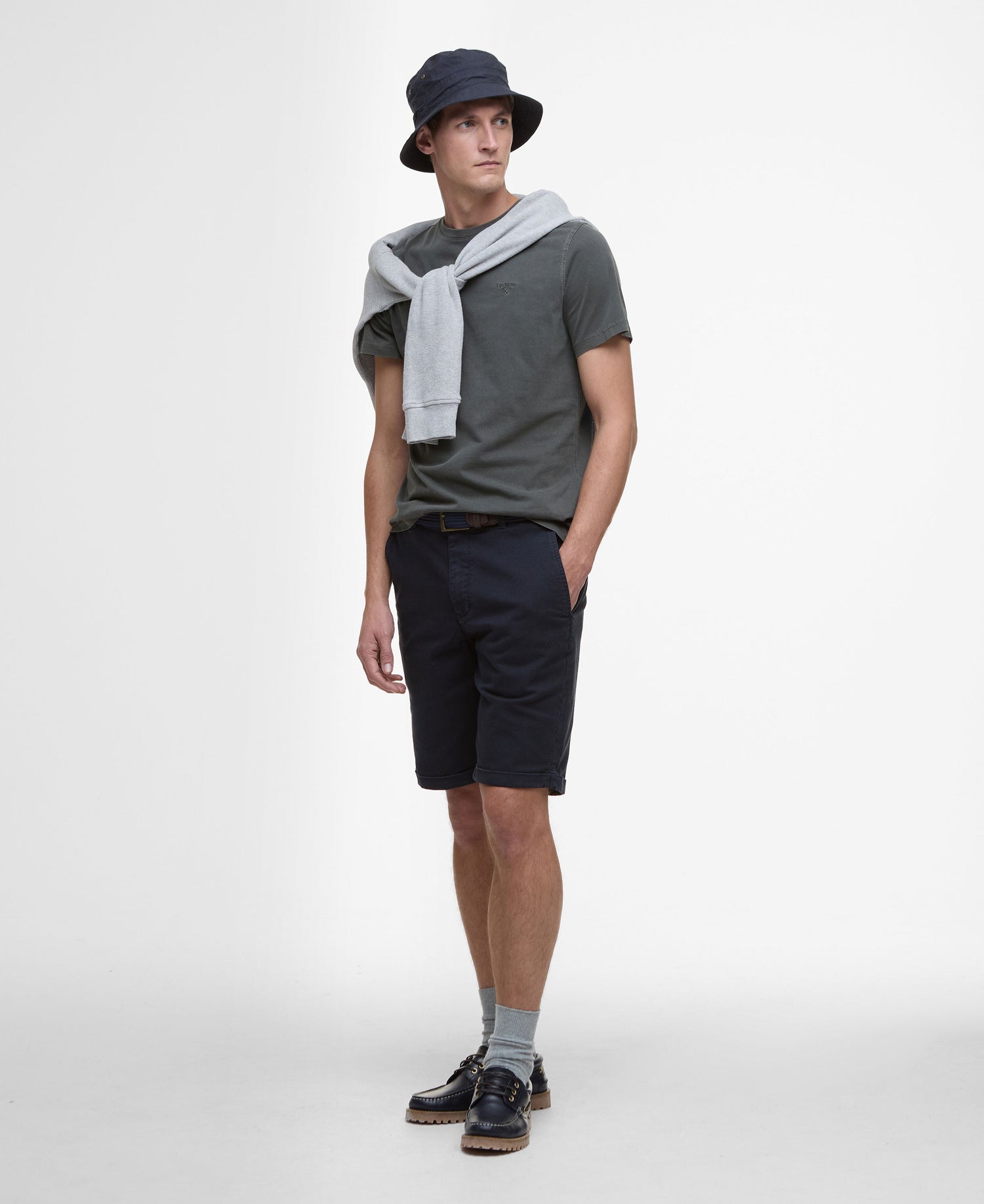 Garment Dyed T-Shirt - Gunmetal