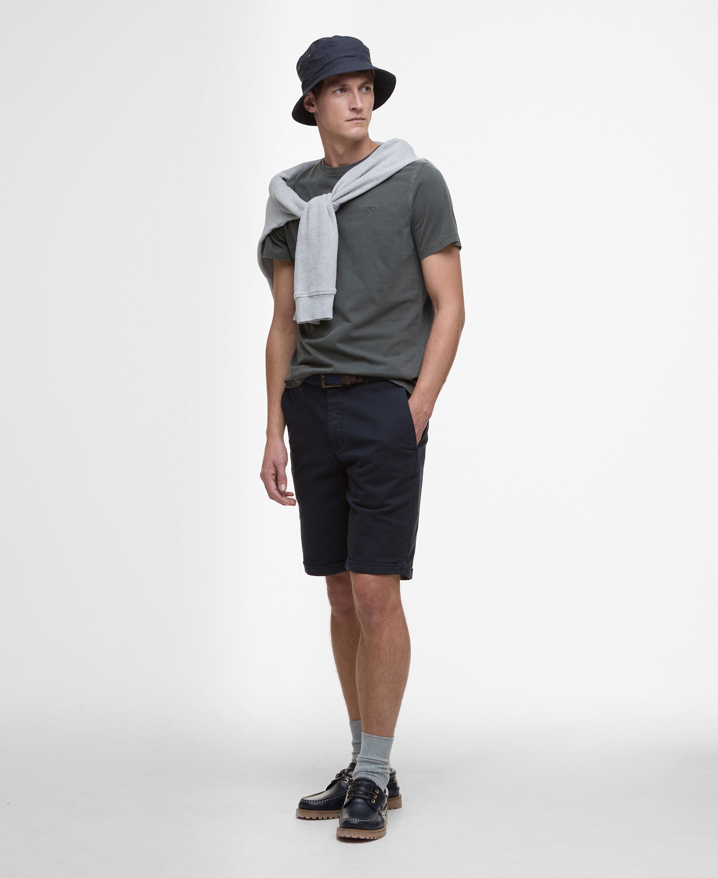 Garment Dyed T-Shirt - Gunmetal