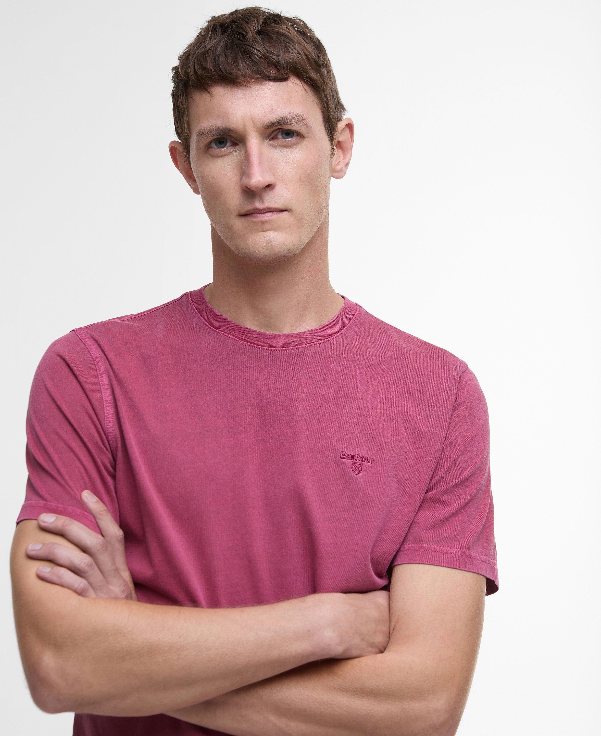 Garment Dyed T-Shirt - Washed Raspberry