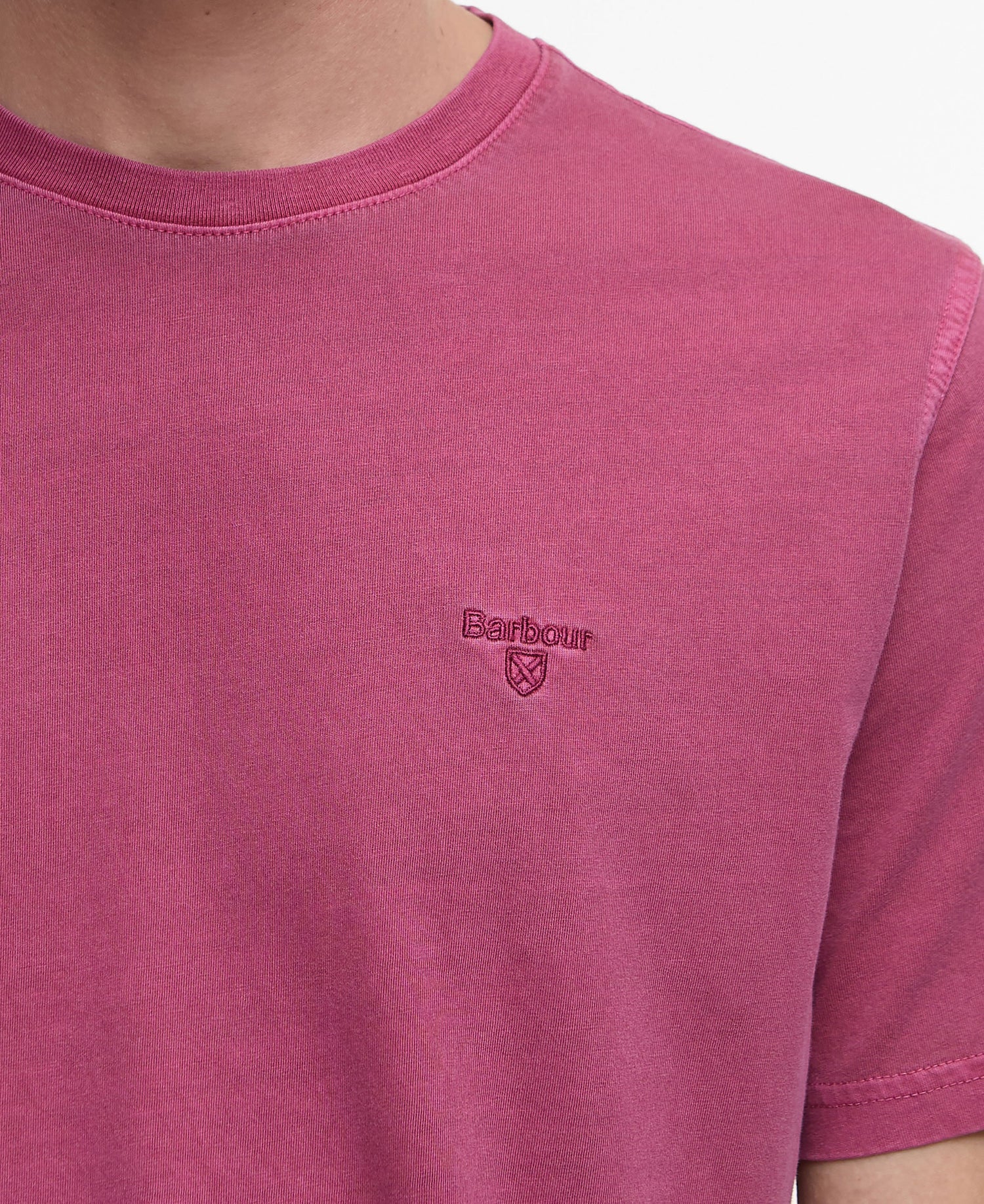 Garment Dyed T-Shirt - Washed Raspberry