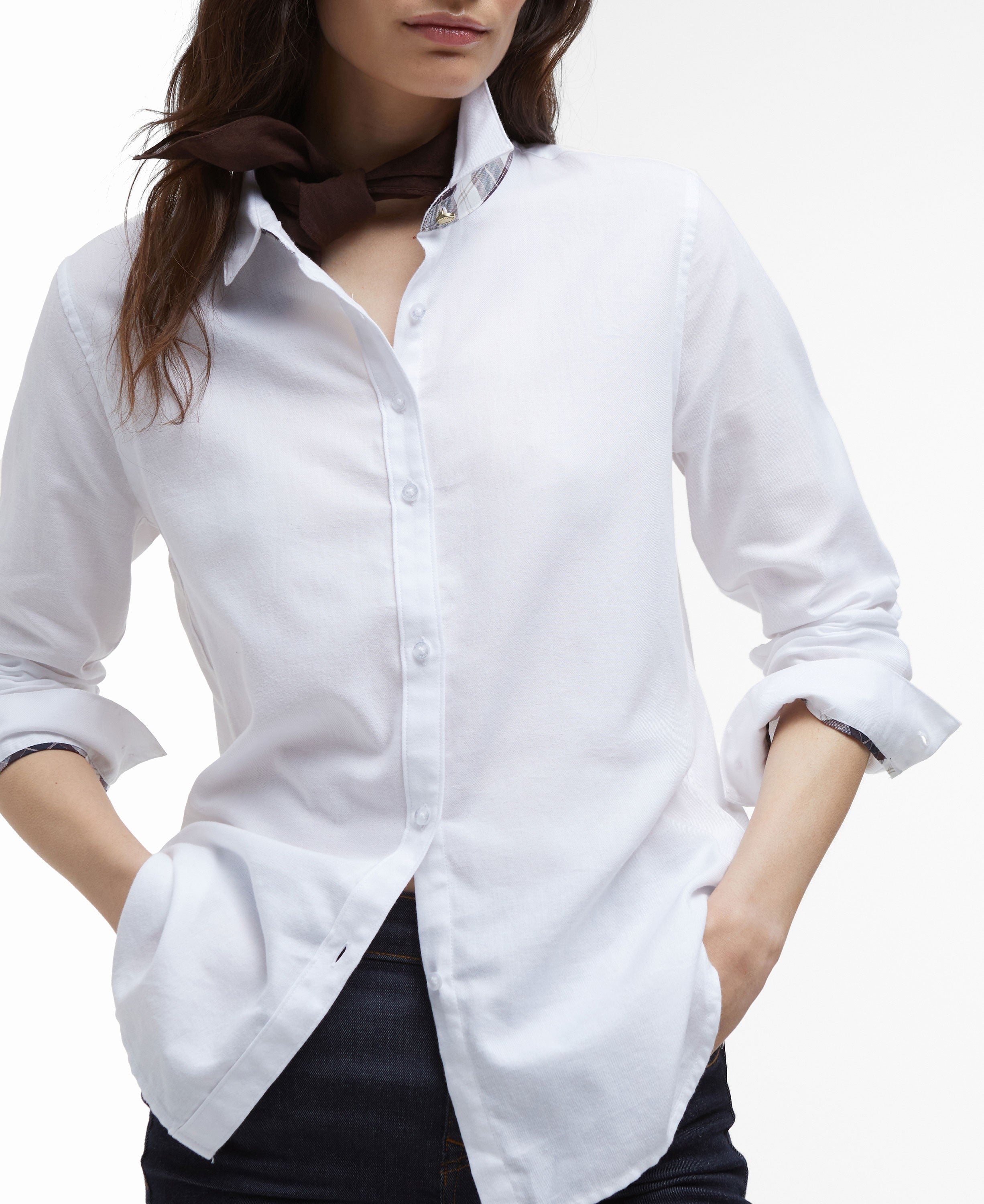 Glades Shirt - White/Gardenia