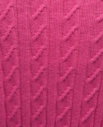 Hartland Crew Neck Jumper - Rose Pink