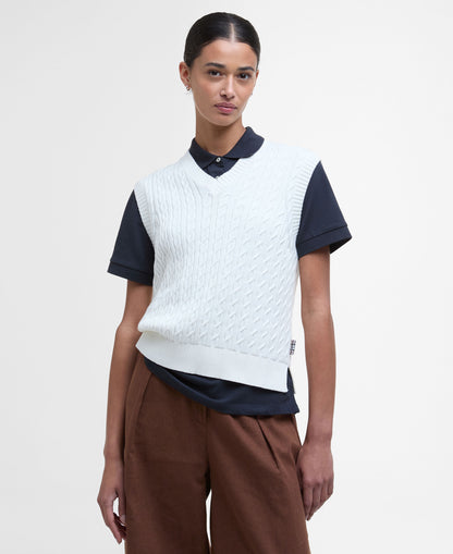 Hartland Sweater Vest - Cloud