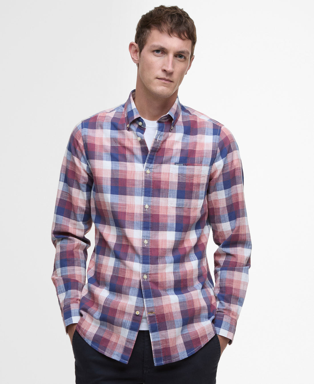 Hillroad Tailored Shirt - Red Spice