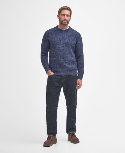 Horseford Crew Neck Jumper - Navy