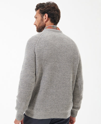 Horseford Crew Neck Jumper - Stone