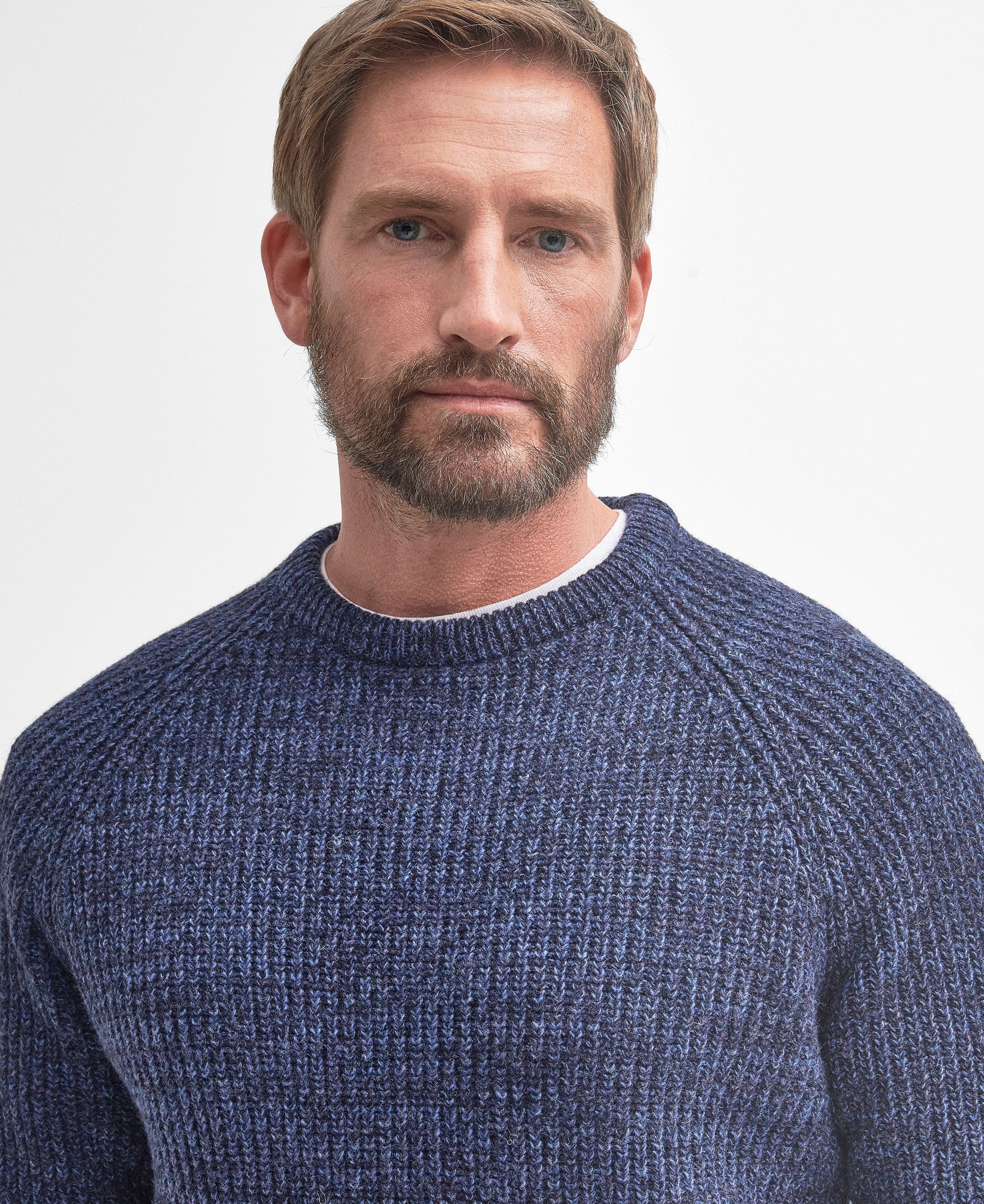 Horseford Crew Neck Jumper - Navy