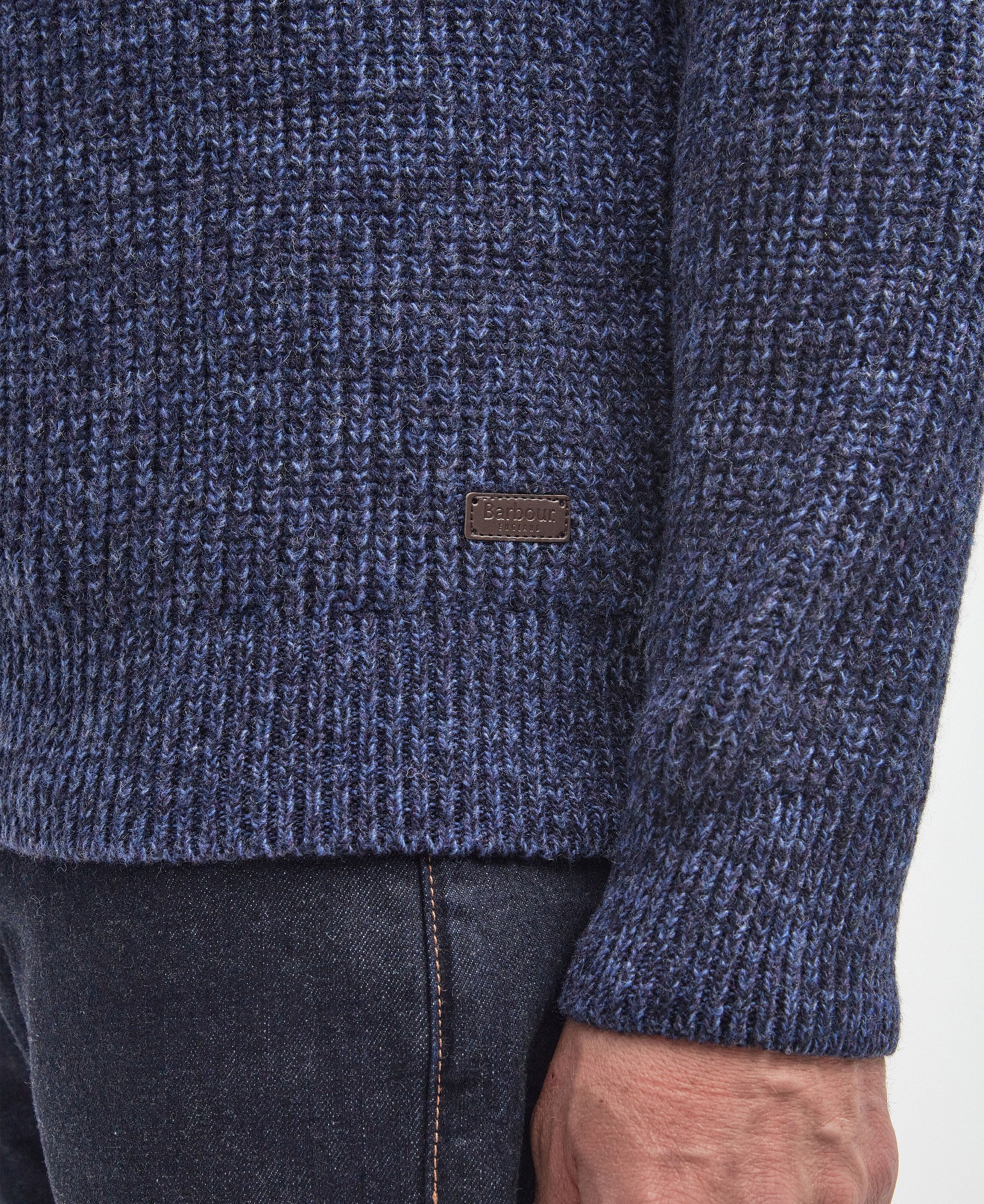 Horseford Crew Neck Jumper - Navy