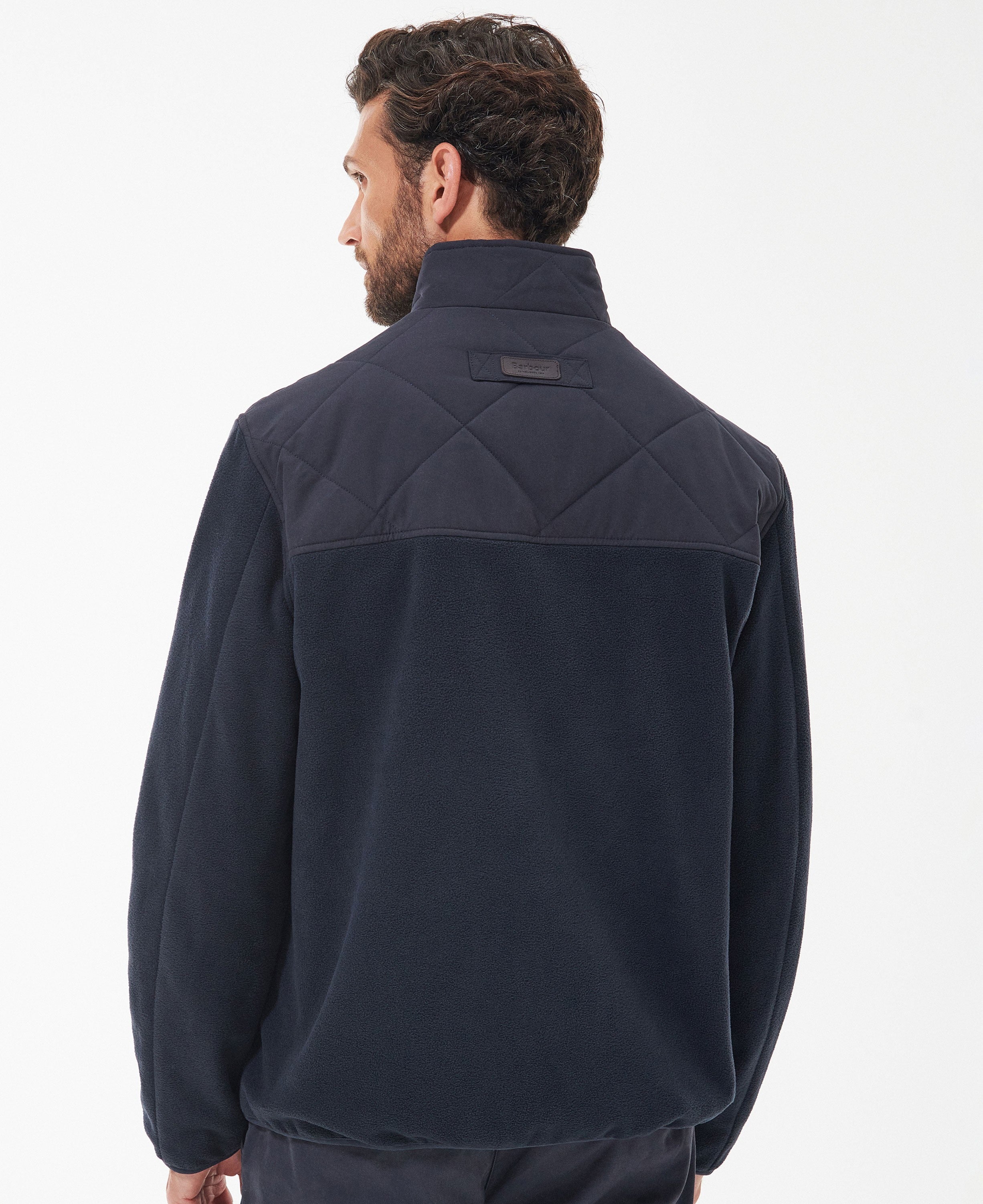 Hybrid Fleece Jacket - Navy