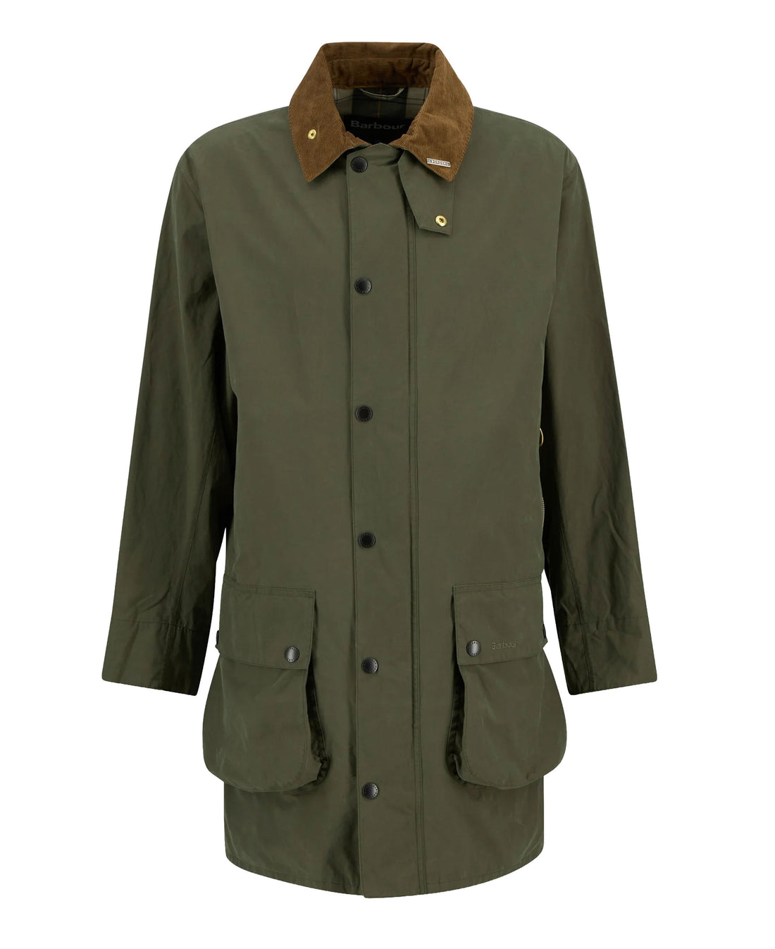 Icons Border Casual Jacket - Ivy Green