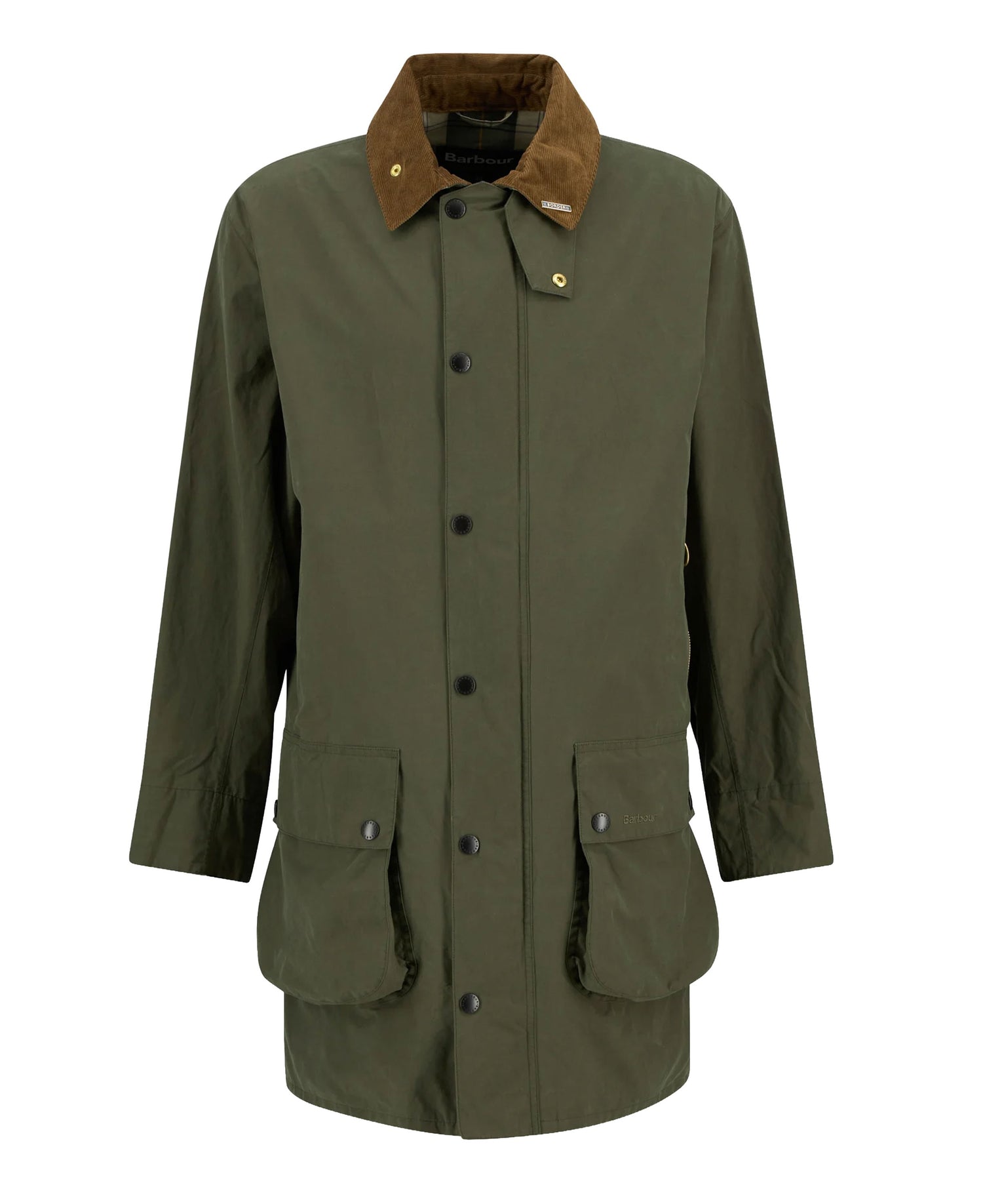Icons Border Casual Jacket - Ivy Green