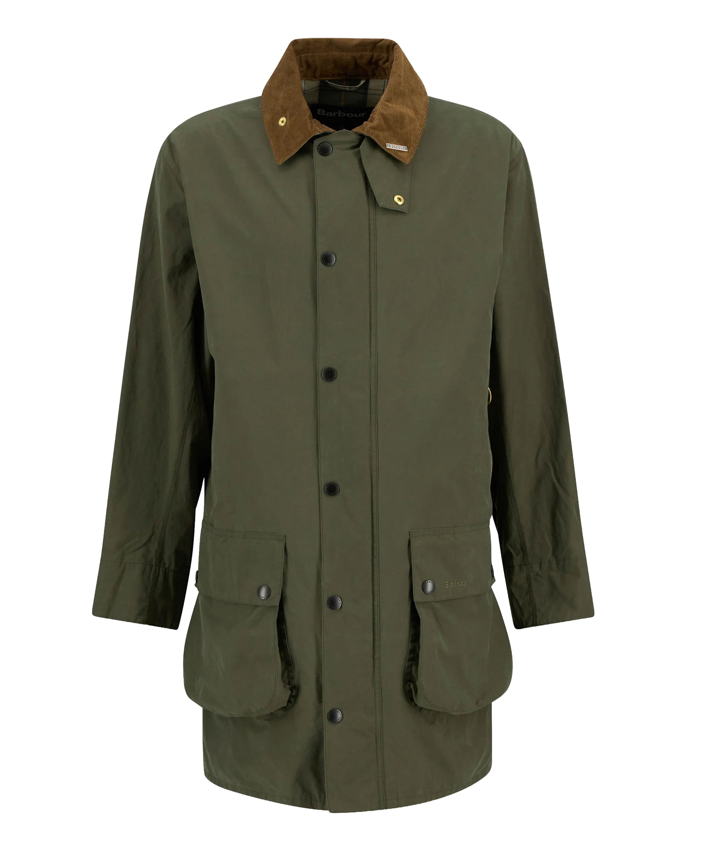 Icons Border Casual Jacket - Ivy Green