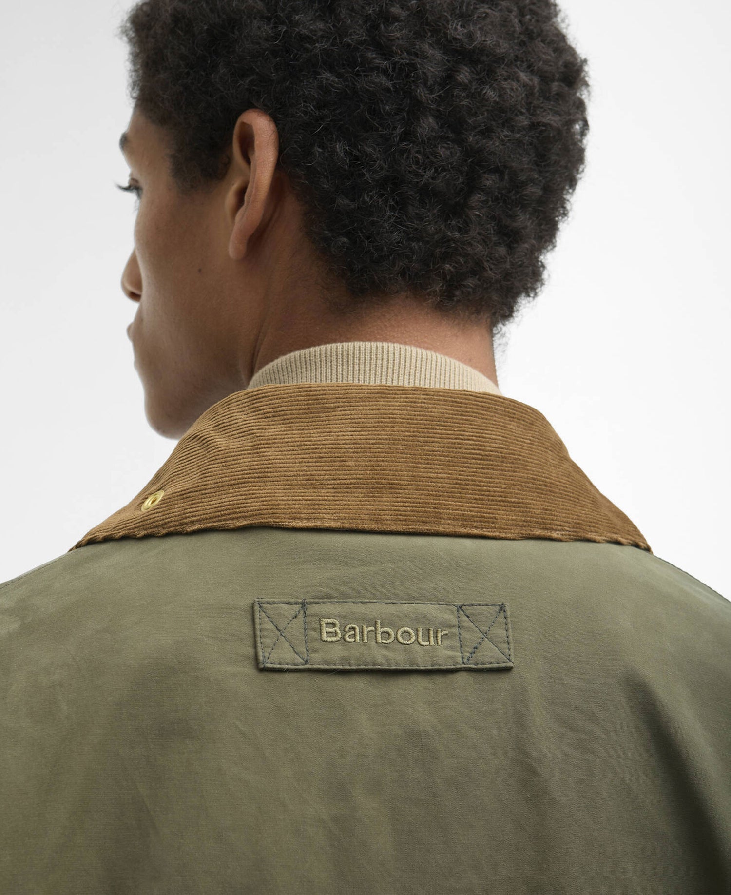 Icons Border Casual Jacket - Ivy Green