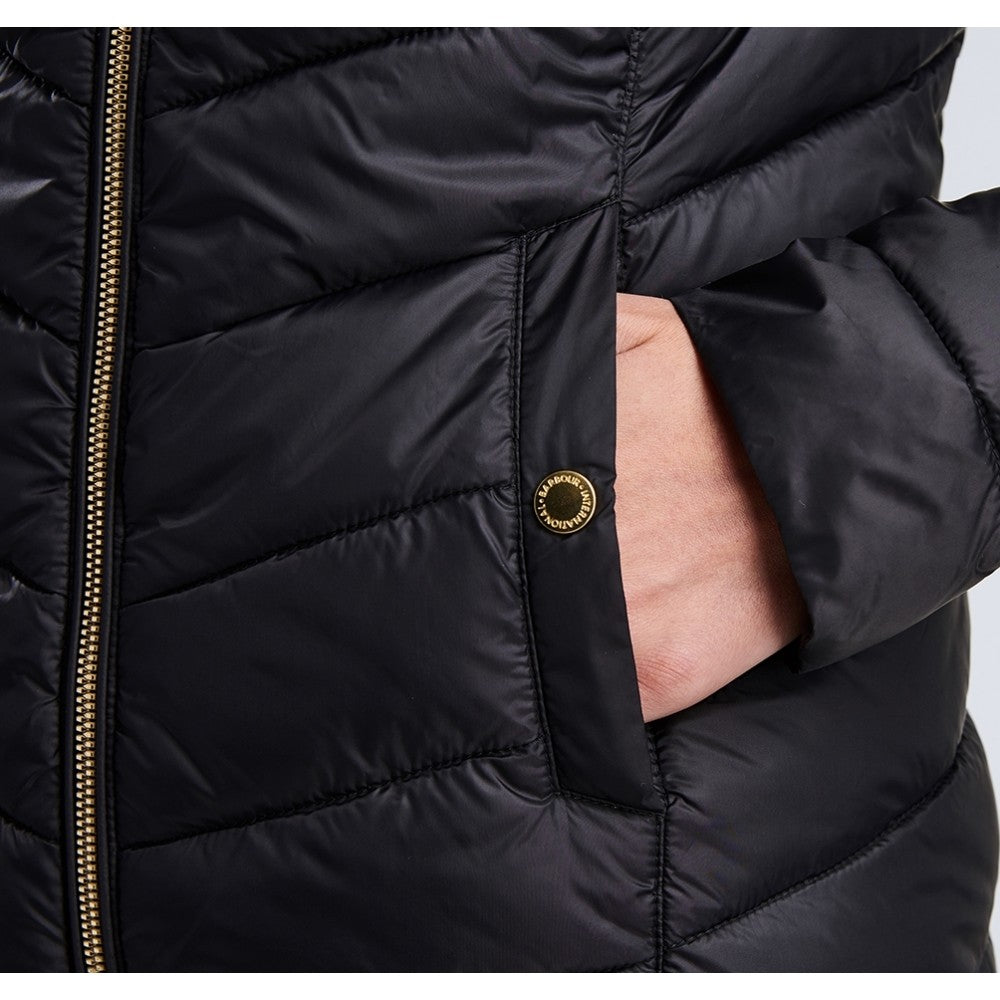 Aubern Quilted Jacket - Black