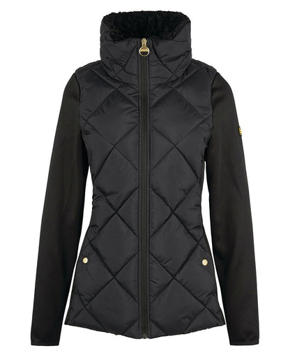 Strada Quilted Sweatshirt - Black