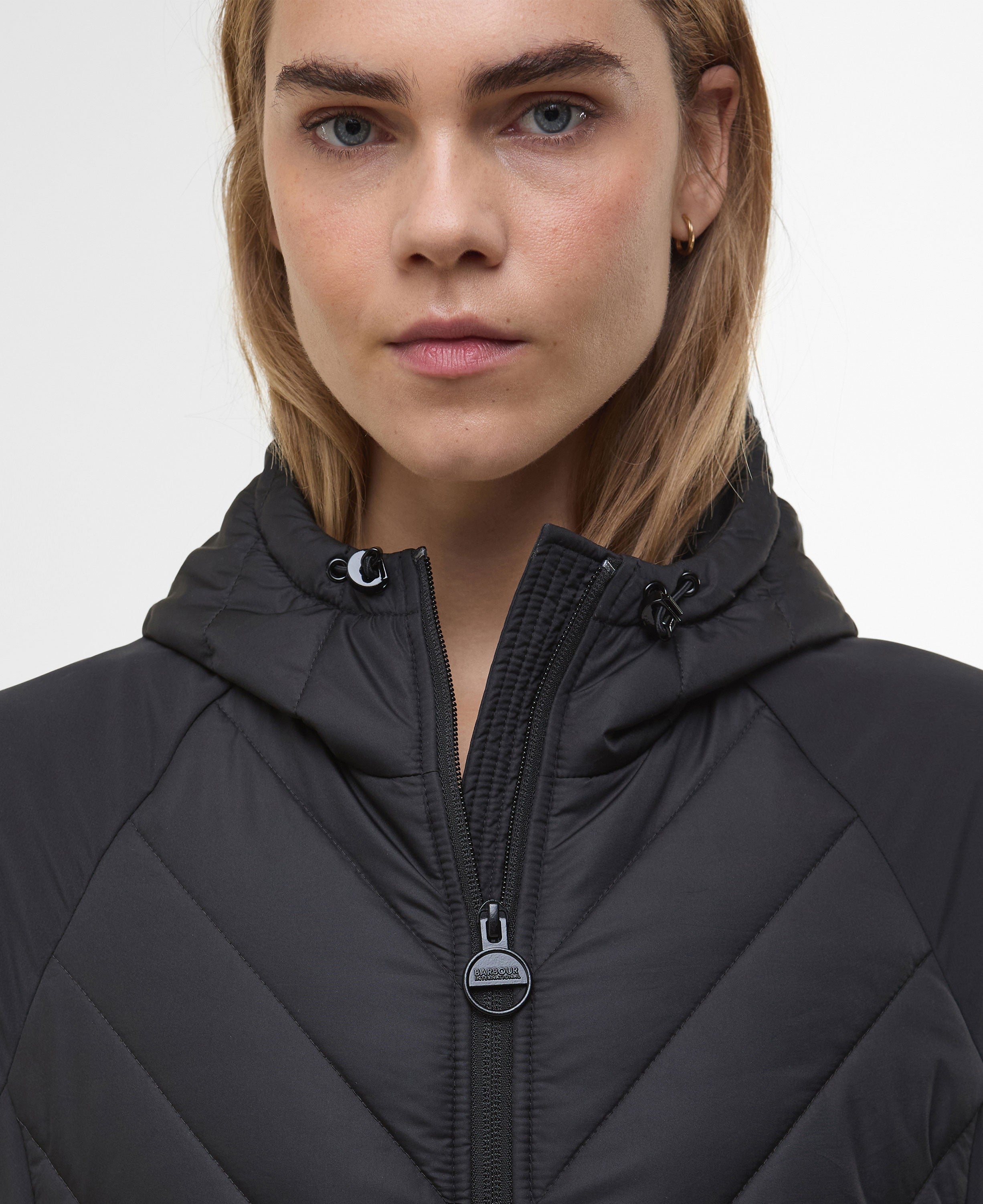 Dakota Quilted Sweat - Black