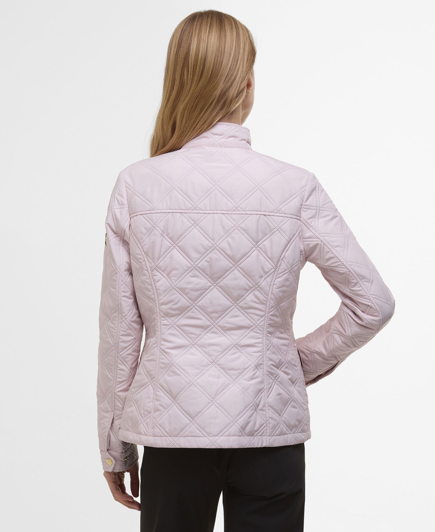 Halsey Quilted Jacket - Crystal Pink/Moss