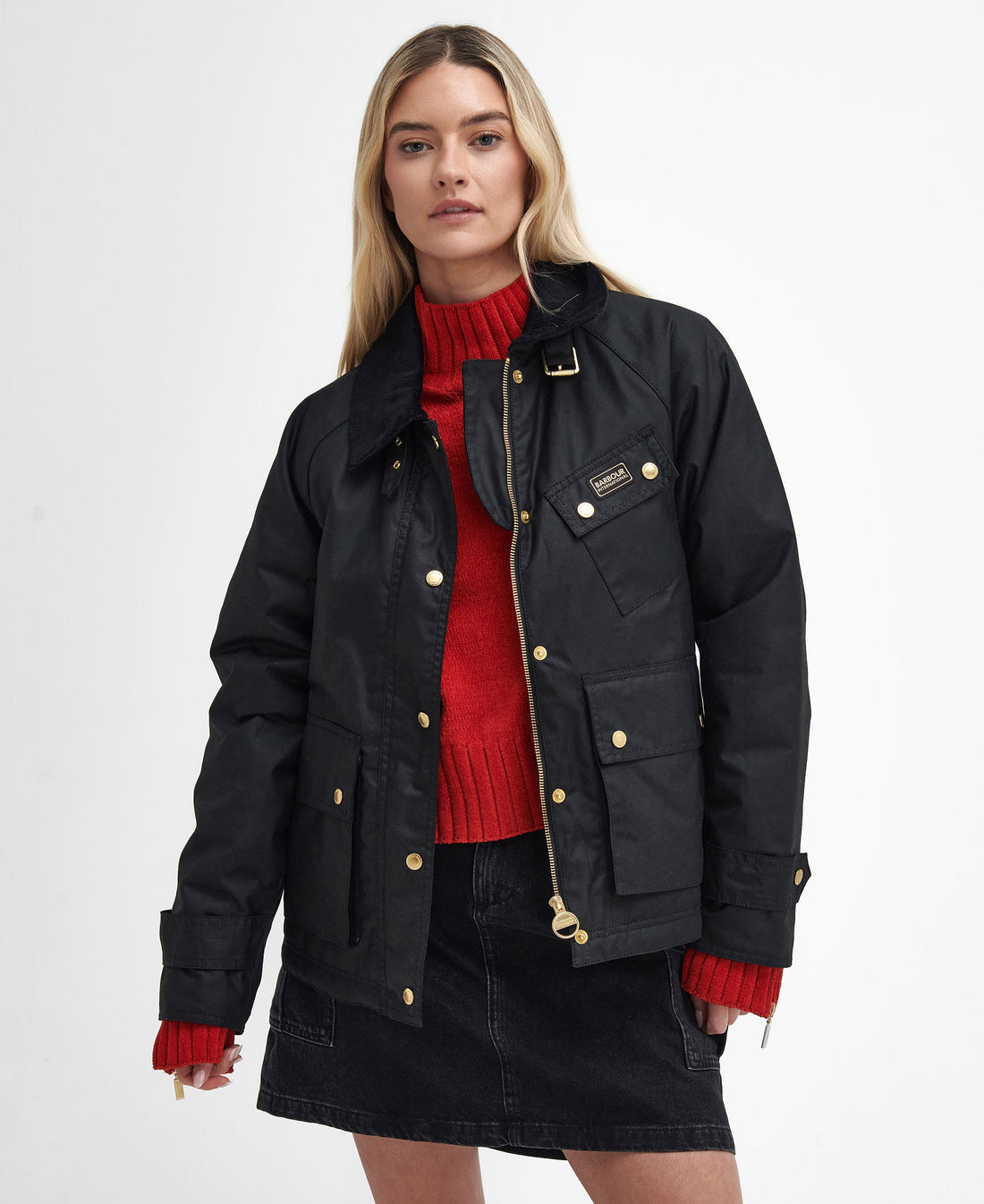 Mcclain Wax Jacket - Black