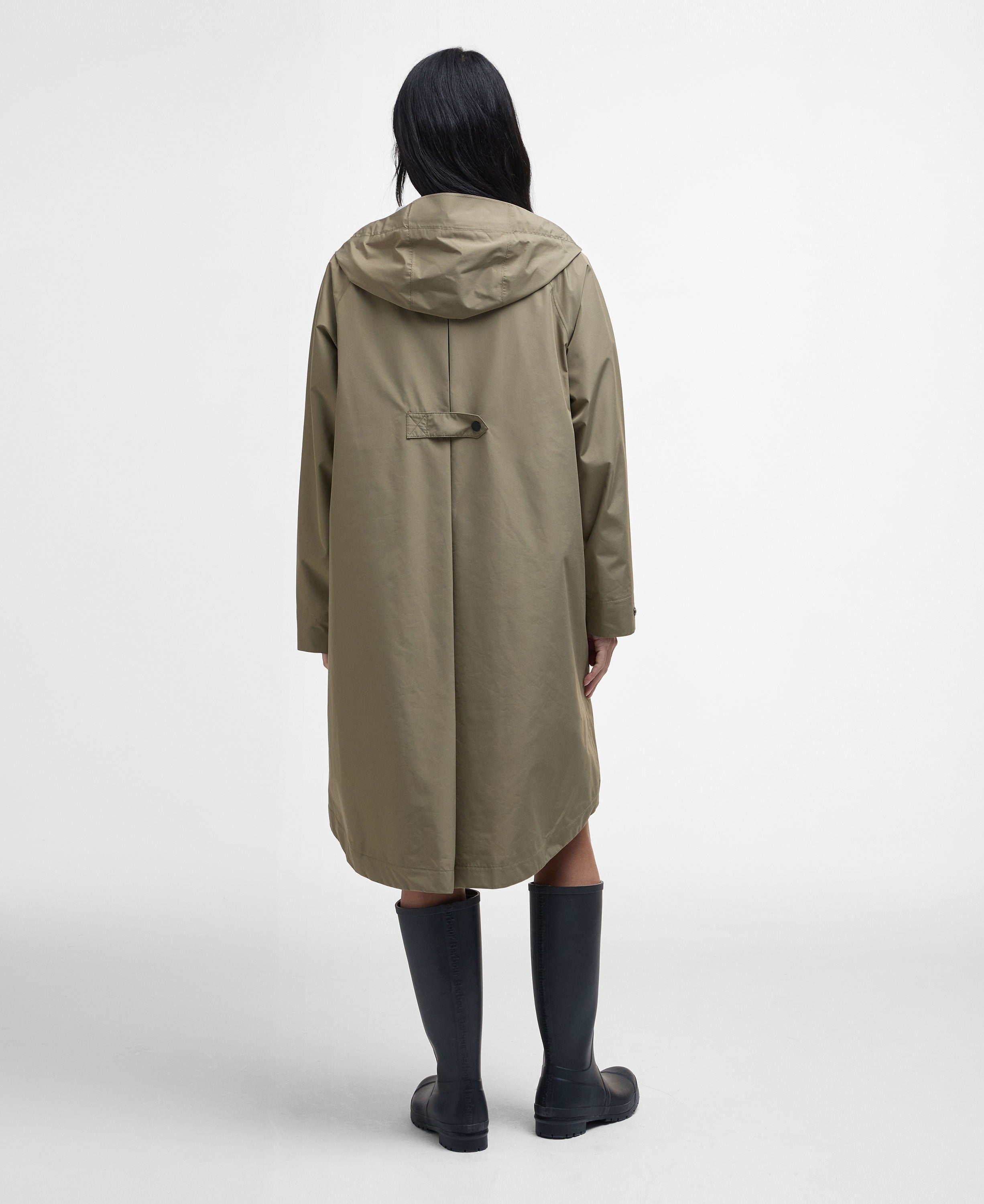 Jayla Waterproof Parka - Dusky Green