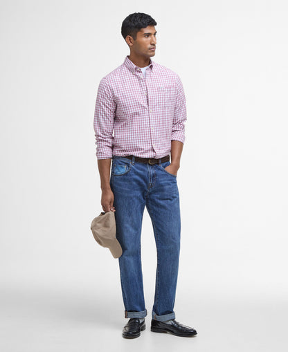 Kanehill Tailored Fit Shirt - Washed Raspberry