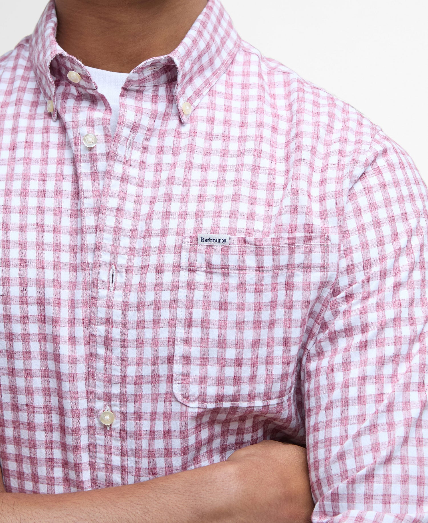 Kanehill Tailored Fit Shirt - Washed Raspberry