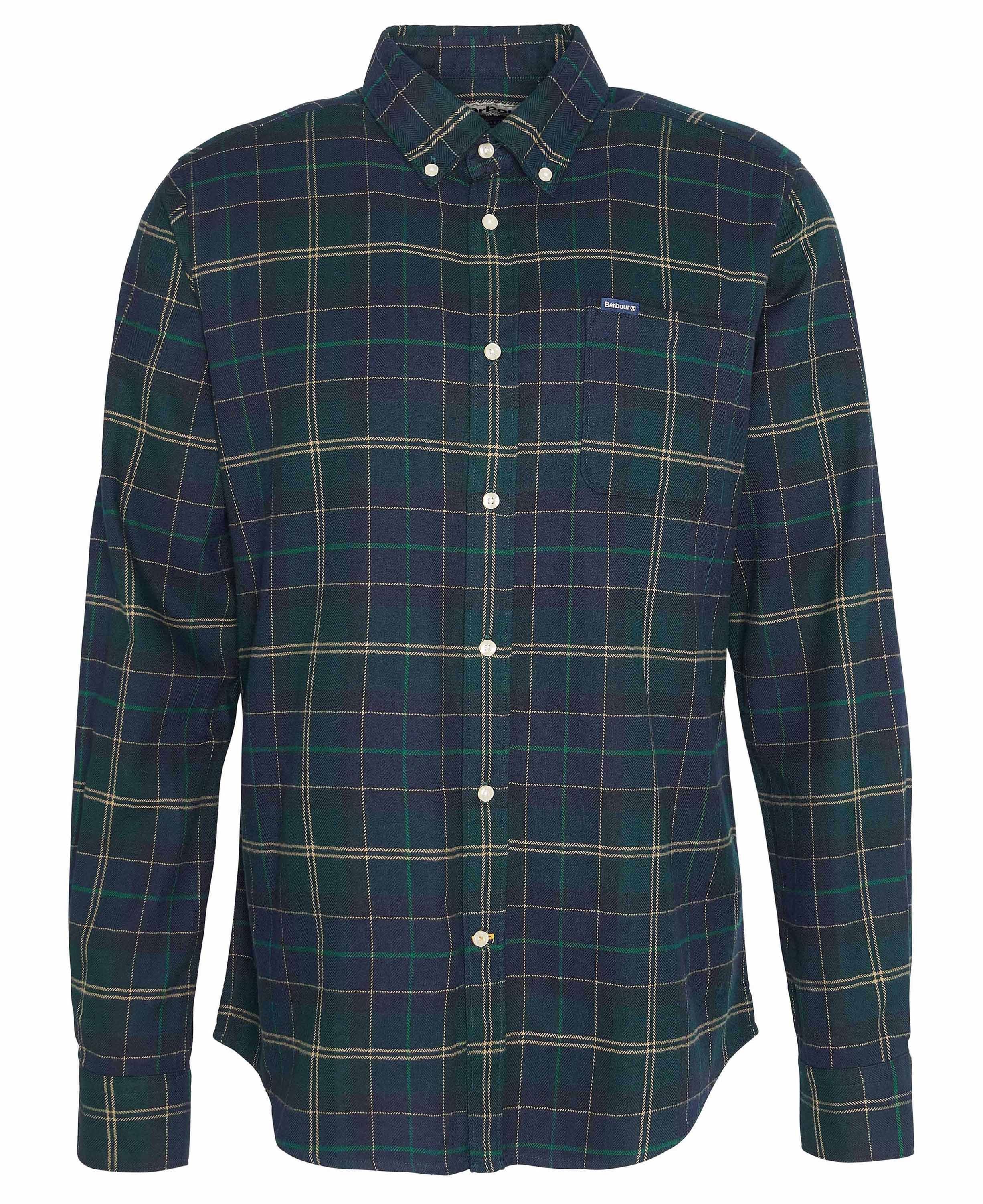 Kyeloch Tailored Shirt - Green Loch