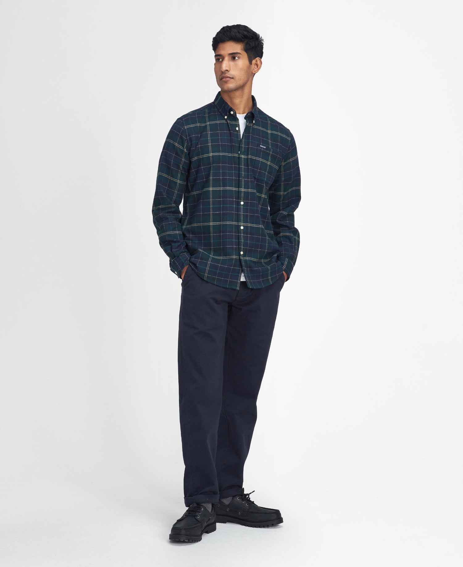 Kyeloch Tailored Shirt - Green Loch