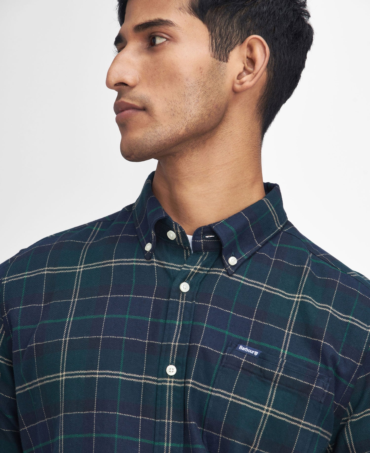 Kyeloch Tailored Shirt - Green Loch