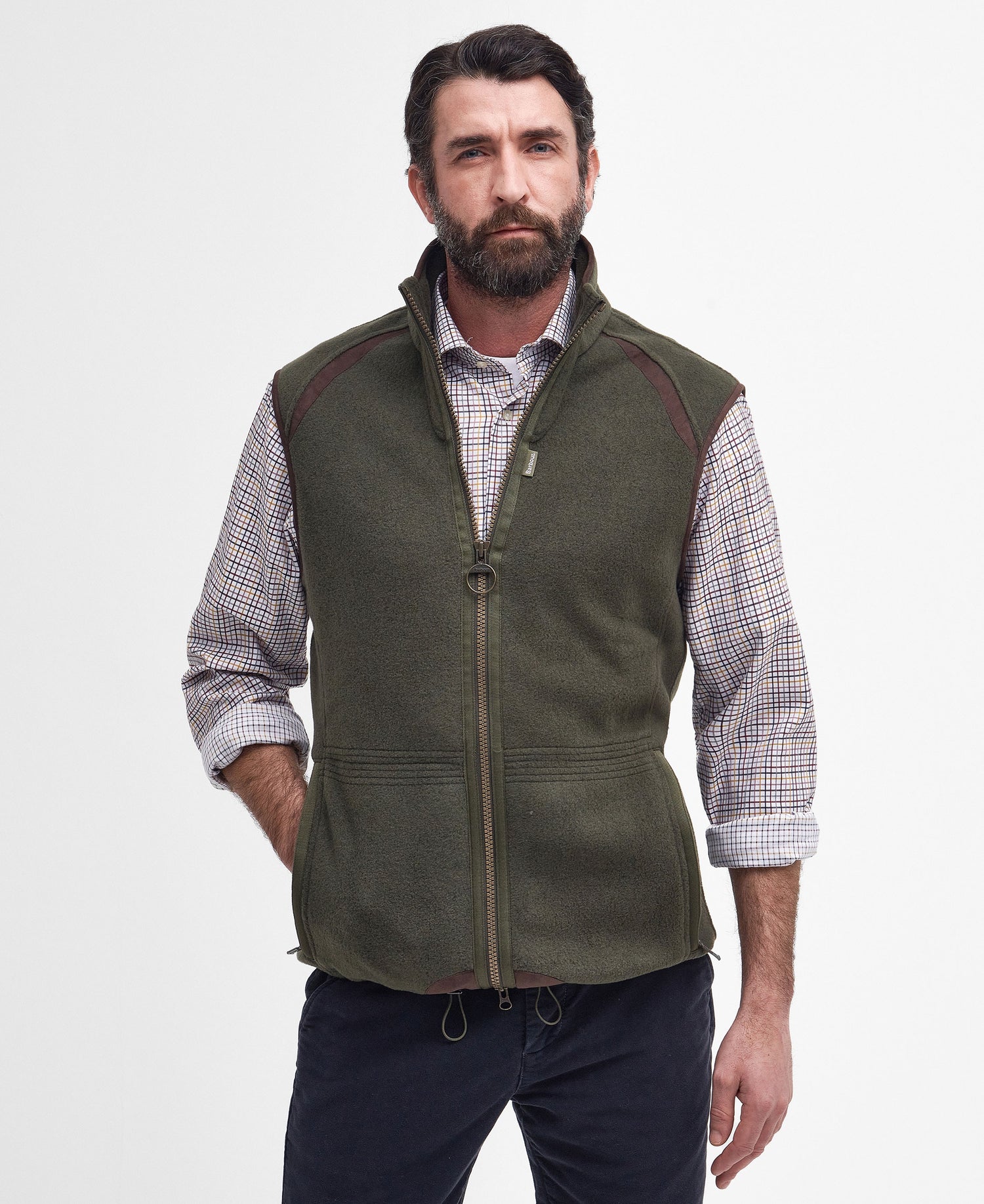 Langdale Fleece Gilet Olive