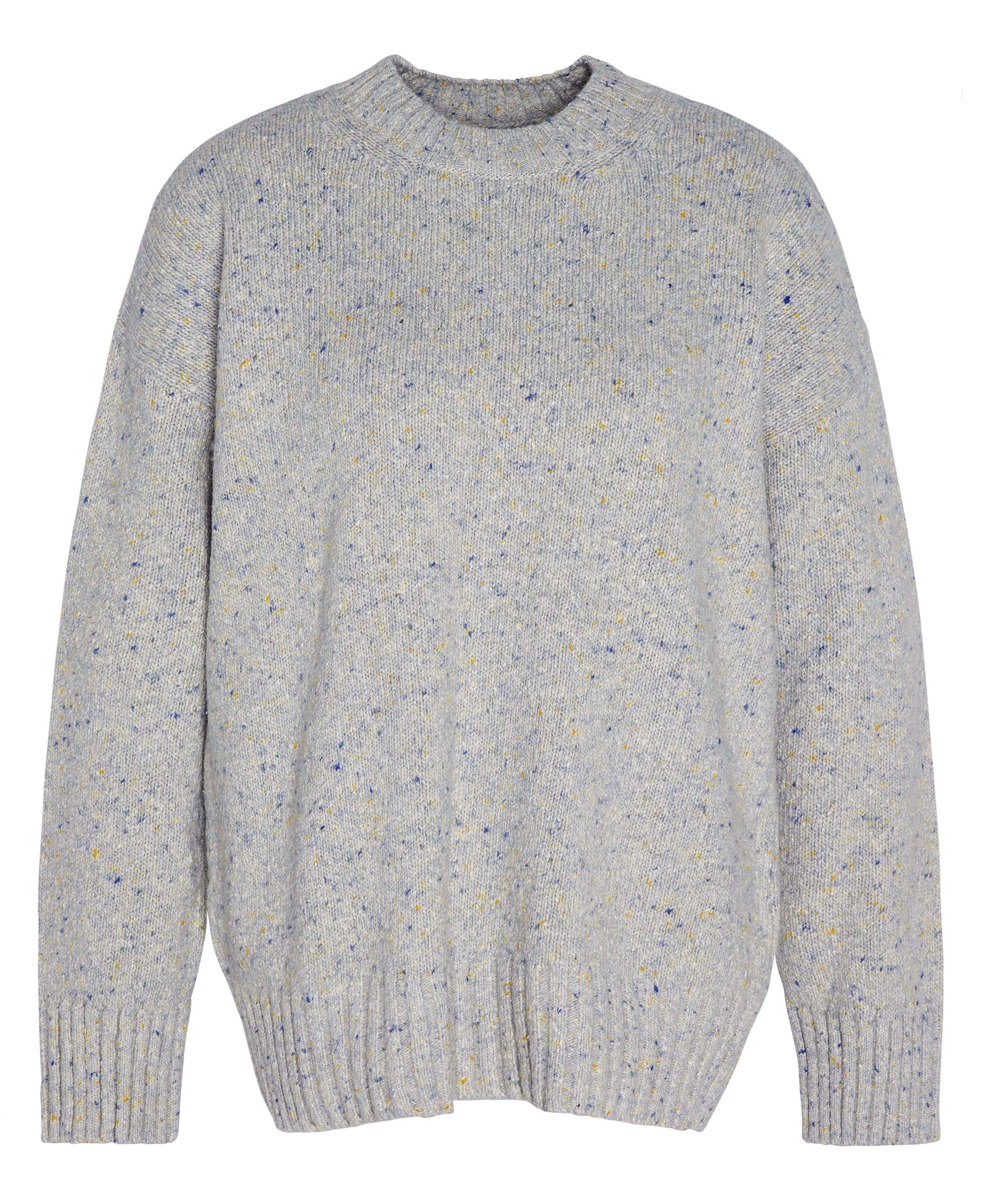 Lavensdale Crew Knitted Jumper - Pearl Blue