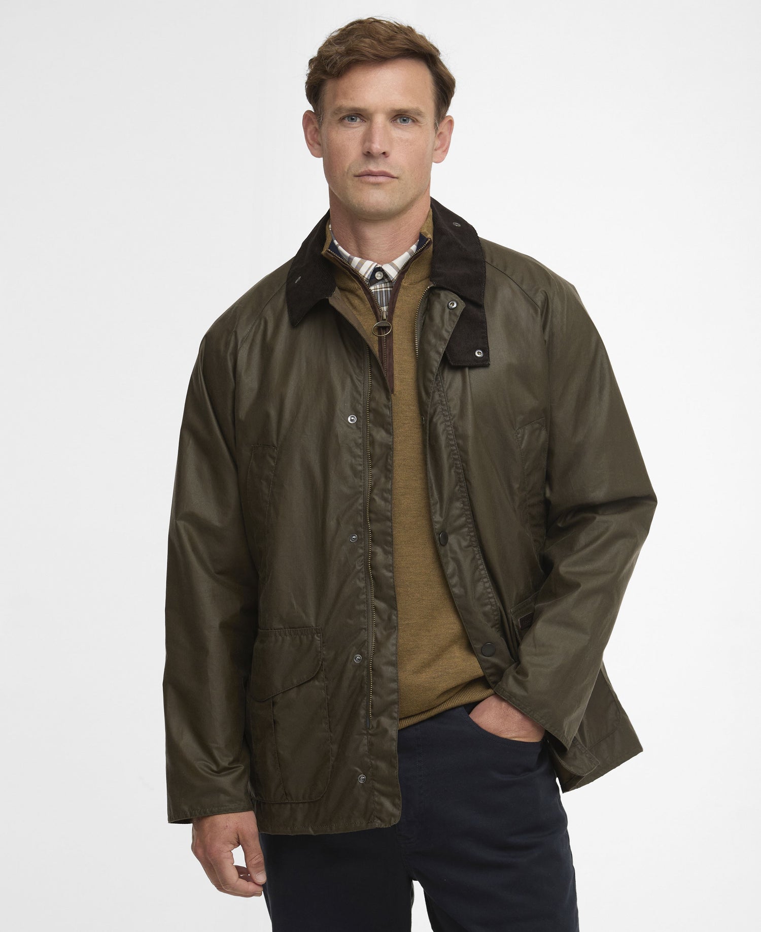 Lightweight Stratford Wax Jacket - Beech