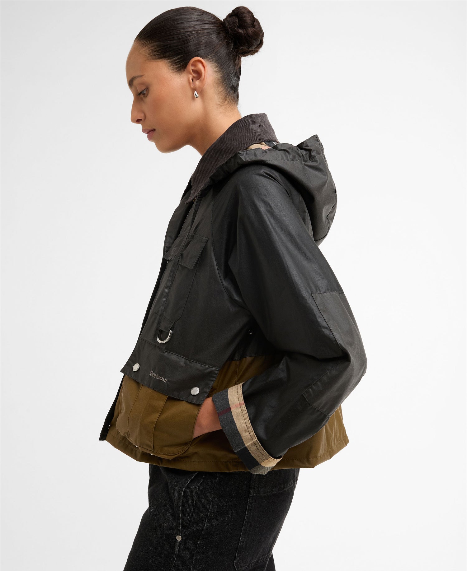 Liza Wax Jacket - Black/Grey/Sand/Dress