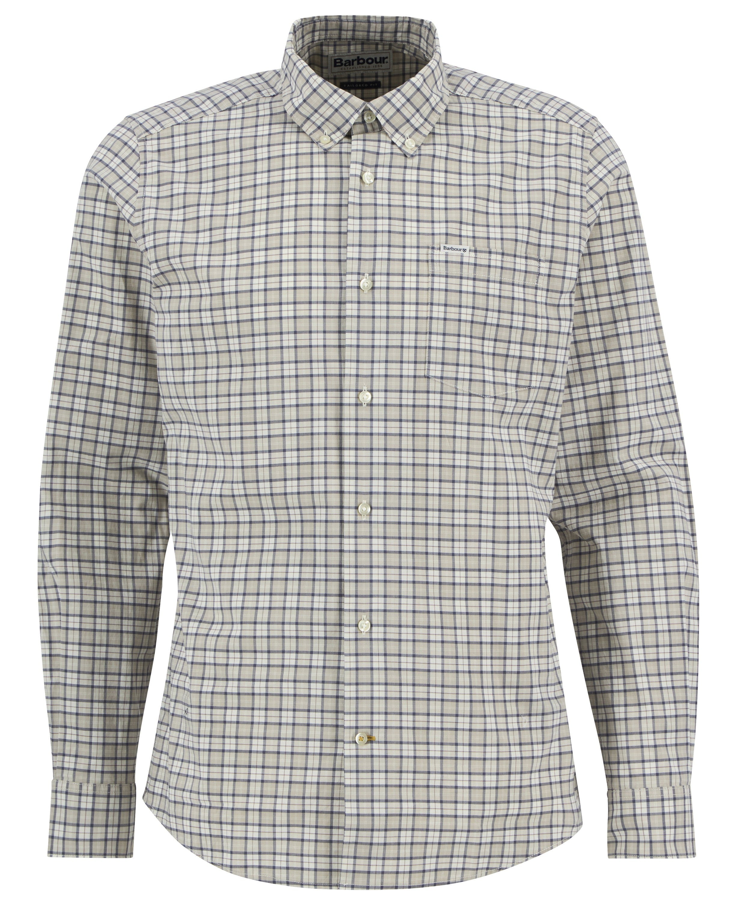 Lomond Tailored Tartan Shirt - Oban Mist Tartan