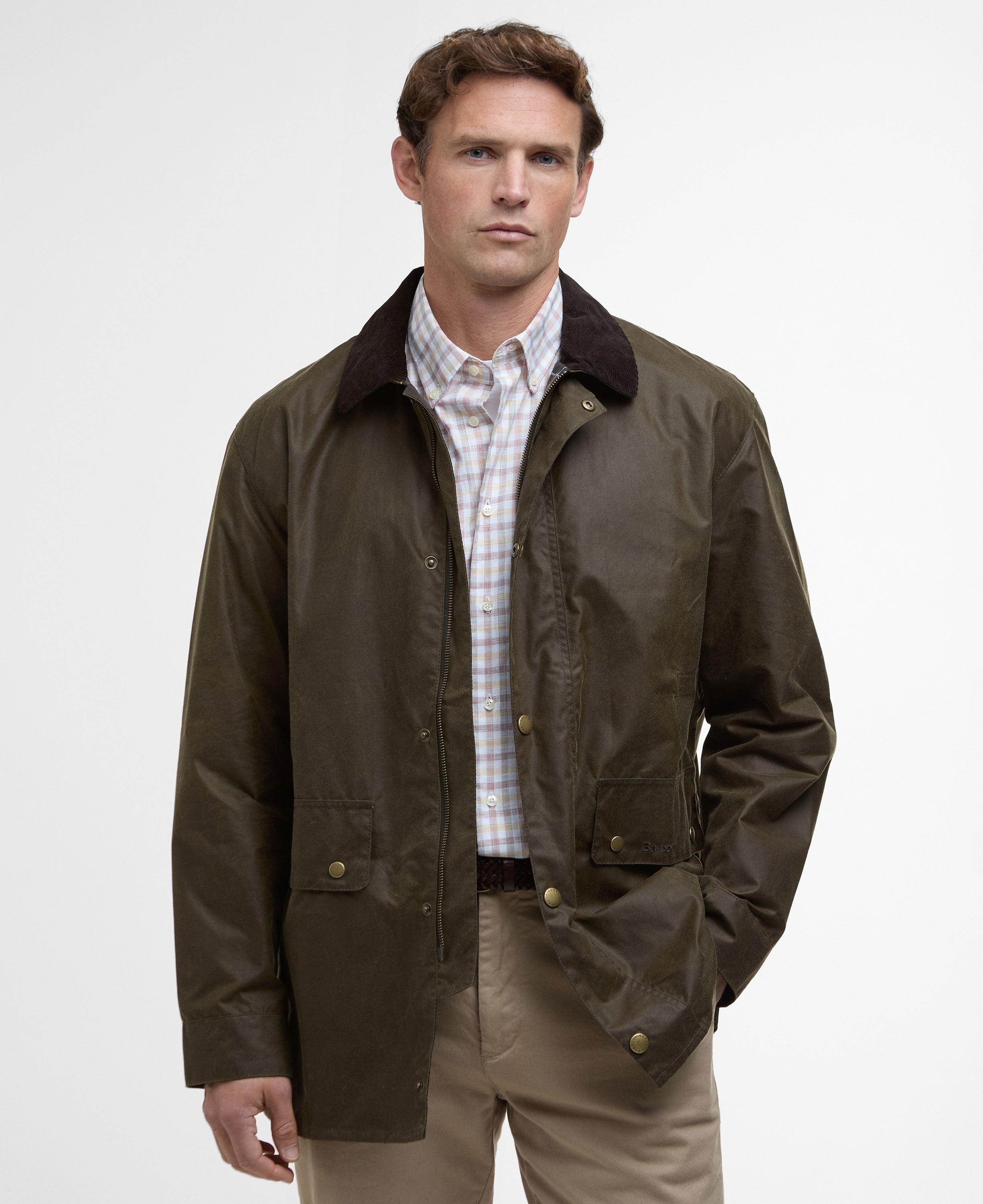 Lowick Wax Jacket - Beech