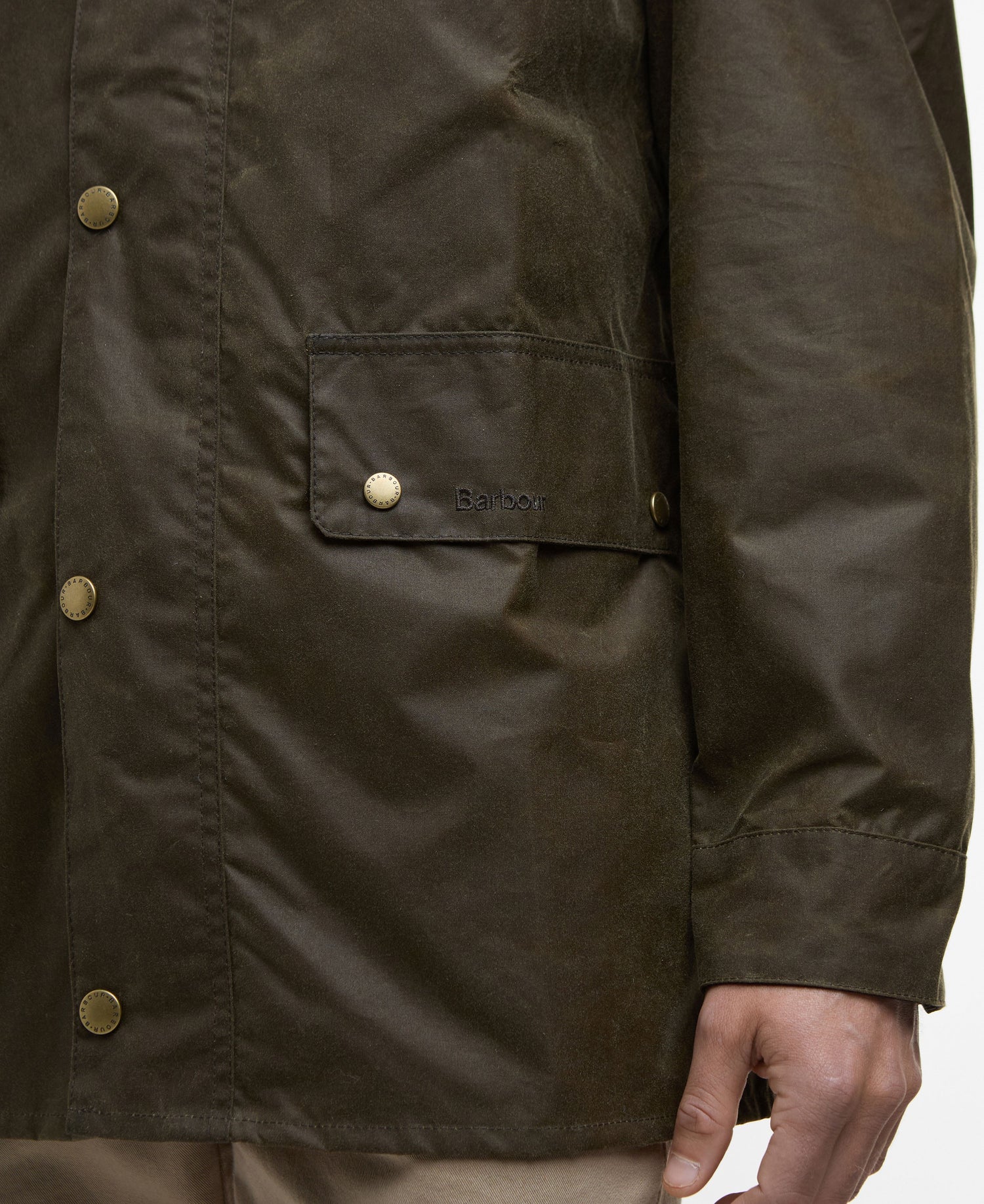 Lowick Wax Jacket - Beech