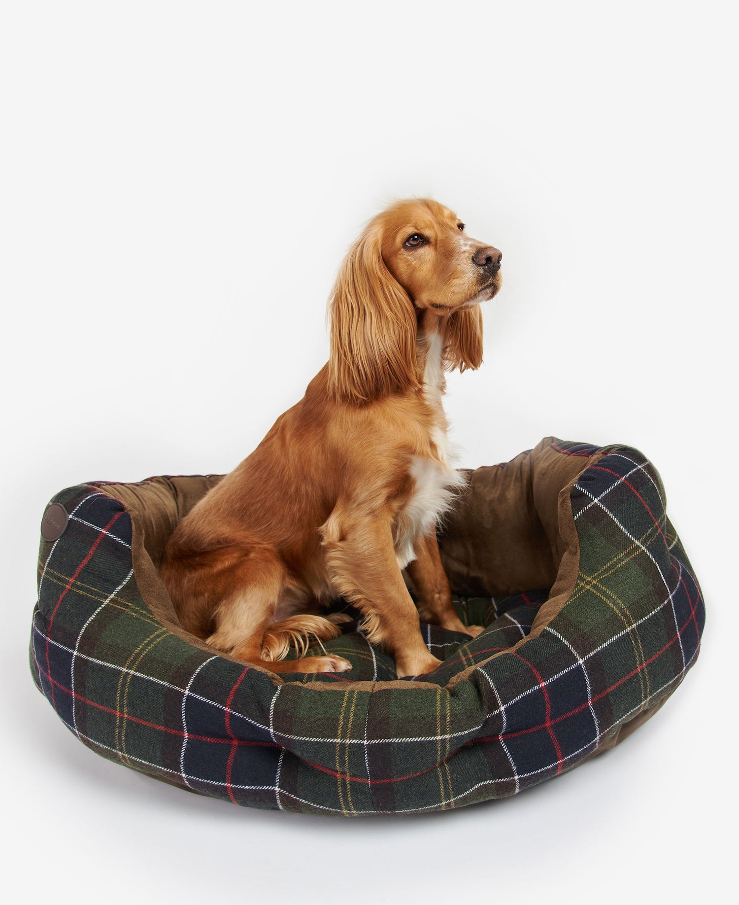 Luxury Dog Bed 35in - Classic Tartan