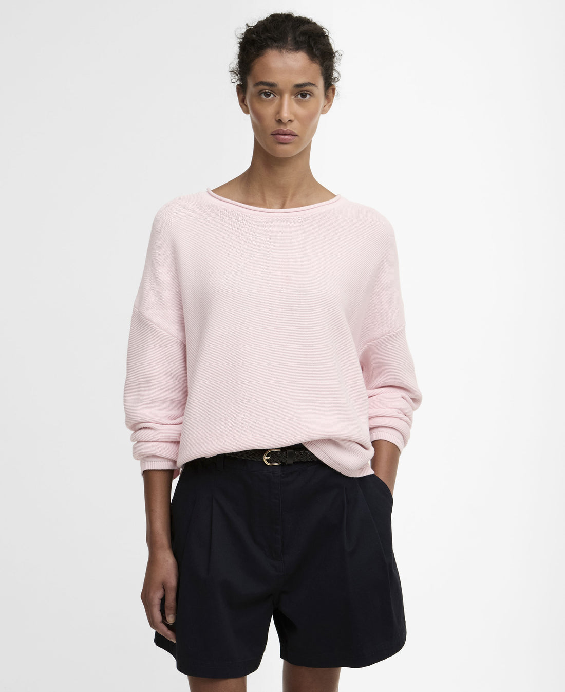 Marine Knitted Jumper - Pink