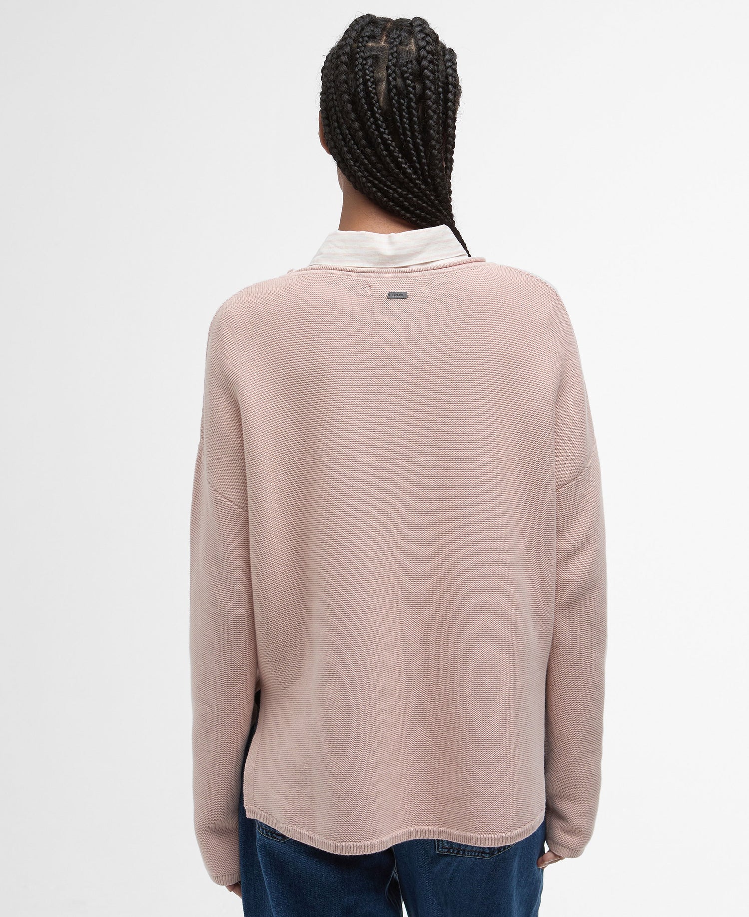 Marine Knitted Jumper - Primrose Pink