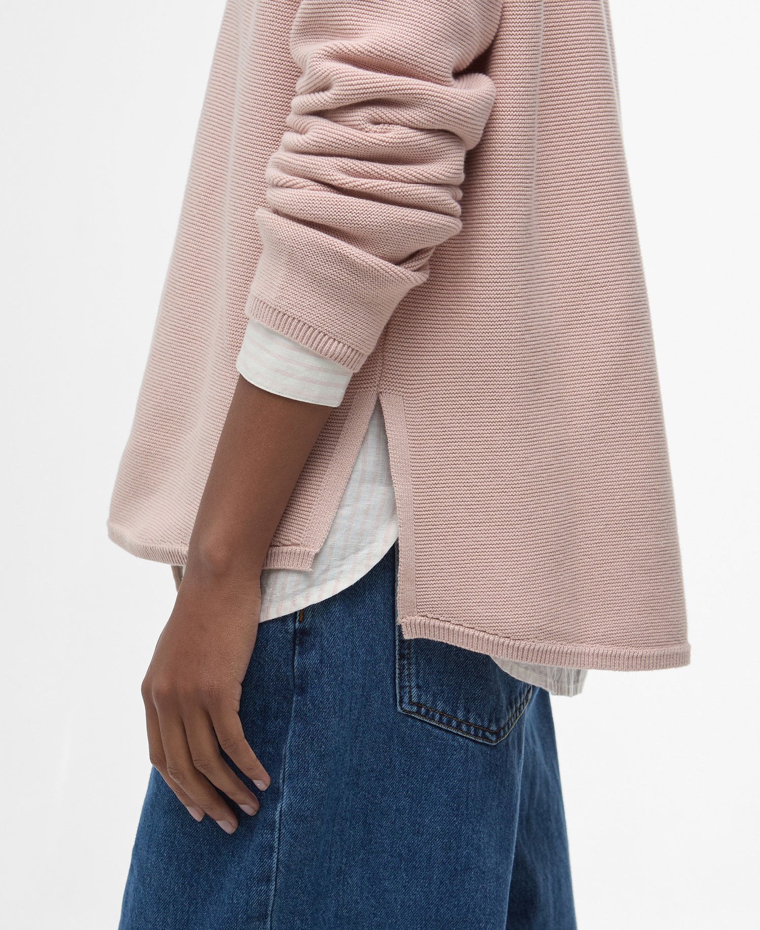 Marine Knitted Jumper - Primrose Pink