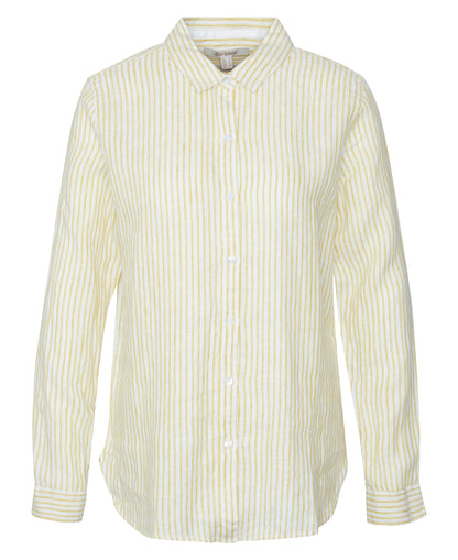 Marine Shirt - Limeade Stripe