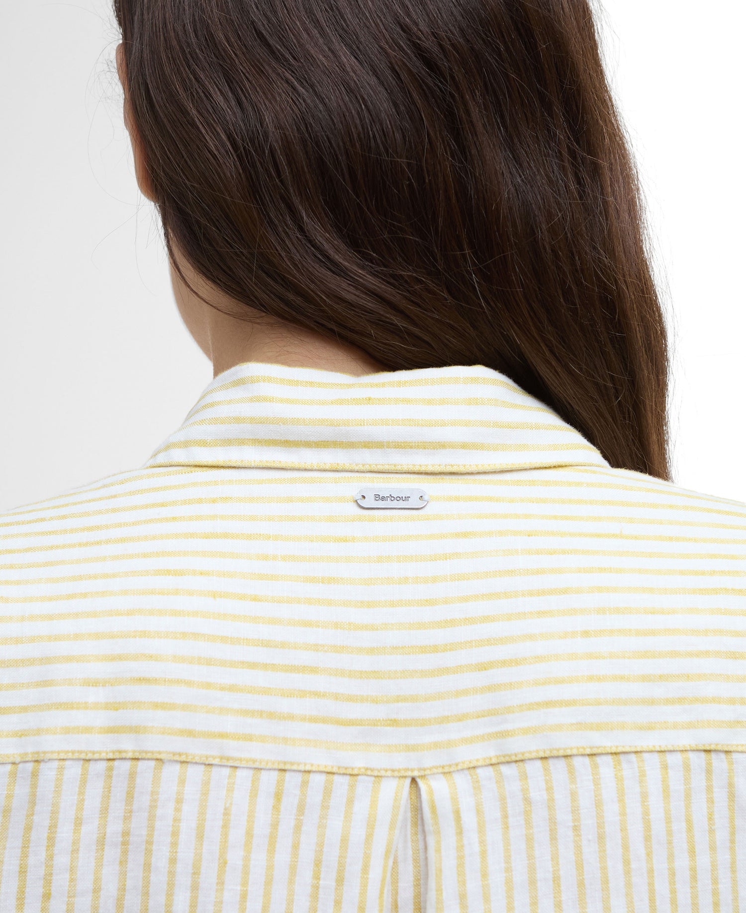 Marine Shirt - Limeade Stripe