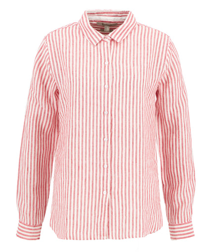 Marine Shirt - Poppy Red Stripe