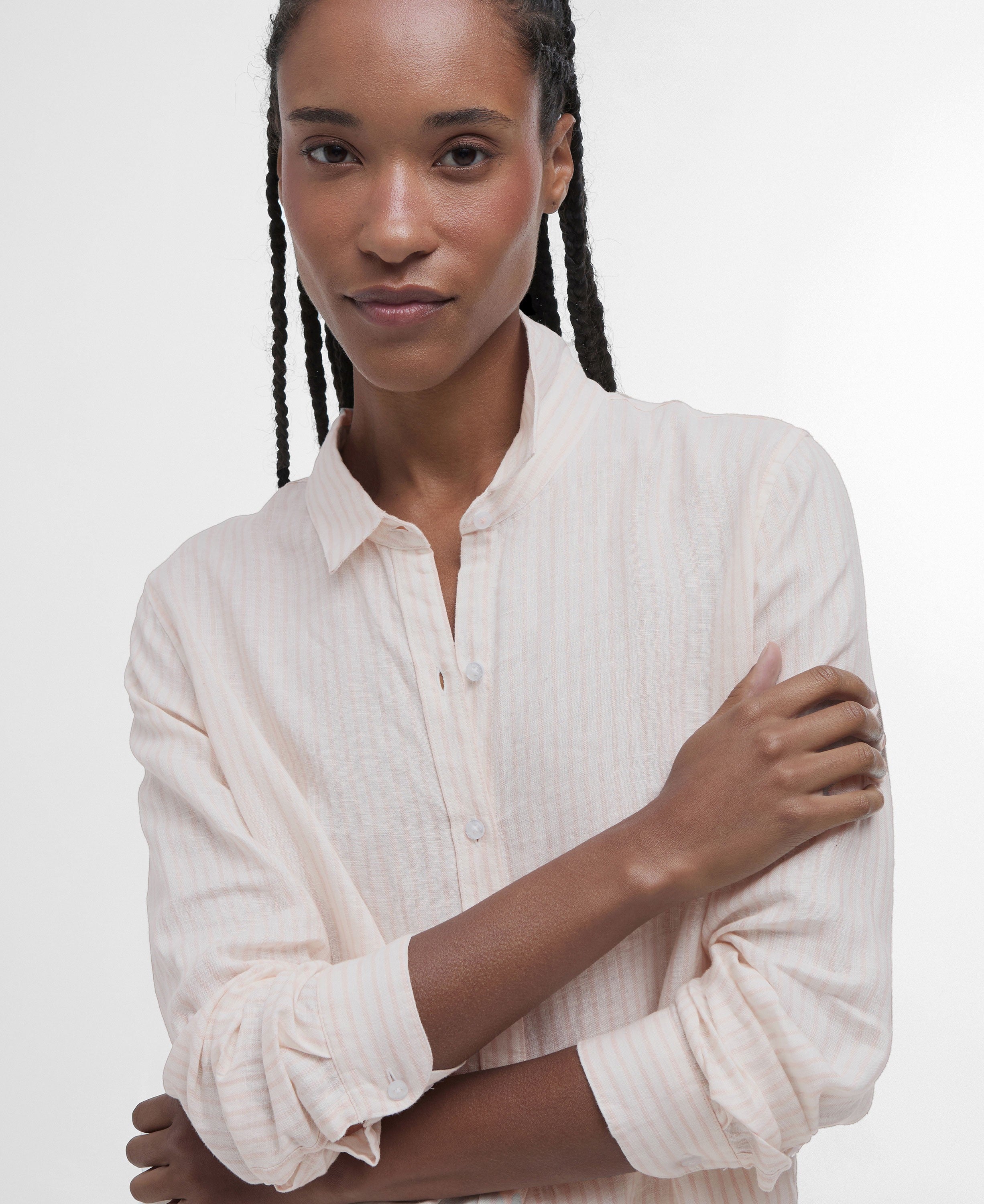 Marine Shirt - Primrose Pink Stripe