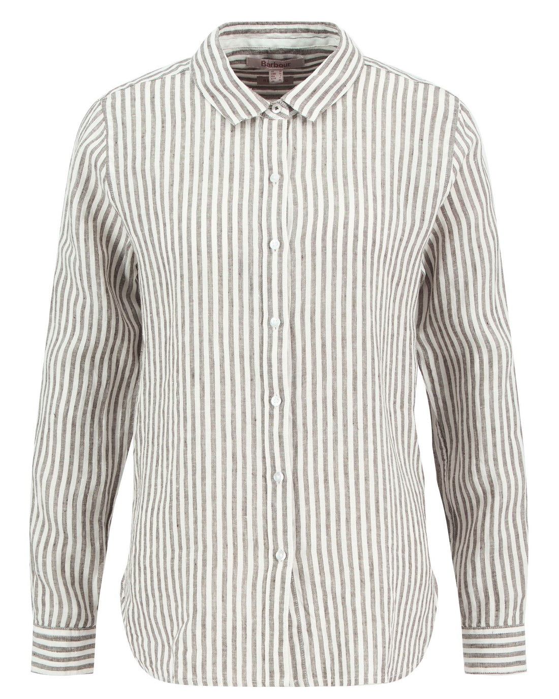 Marine Shirt - Dusky Khaki Stripe